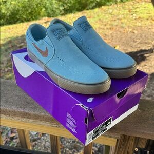 Nike SB Janoski+ Slip Light Blue Sneakers
